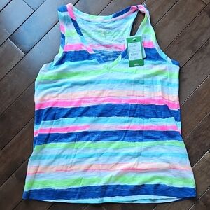 Lilly Pulitzer Neon Striped Jaylynne Tank Top